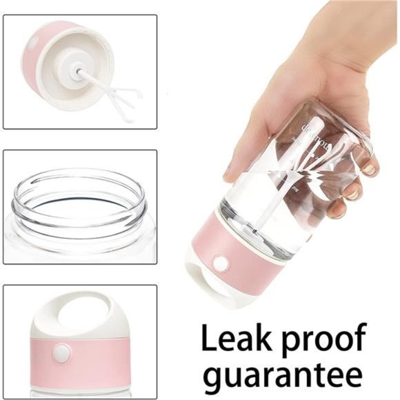 Electric Protein Shaker Bottle, BPA-free & Leak-Proof Mixer Bottles, 15oz - Picture 3 of 6